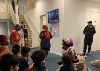 Sint kwam niet - wel een bezoekje van Piet