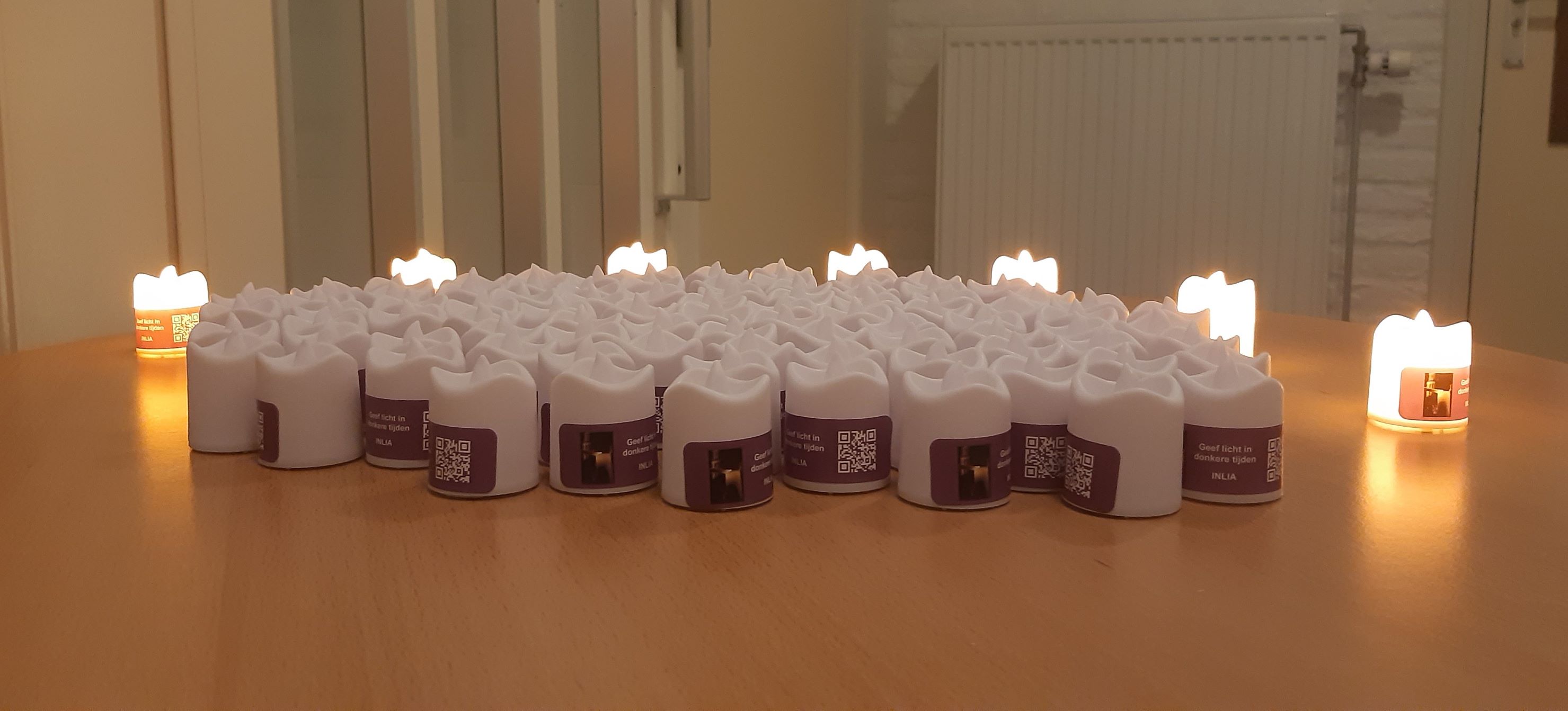 NvdV - kaarsjes om uit te delen NvdV - kaarsjes om uit te delen